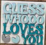 Owl Valentines Day Tiles