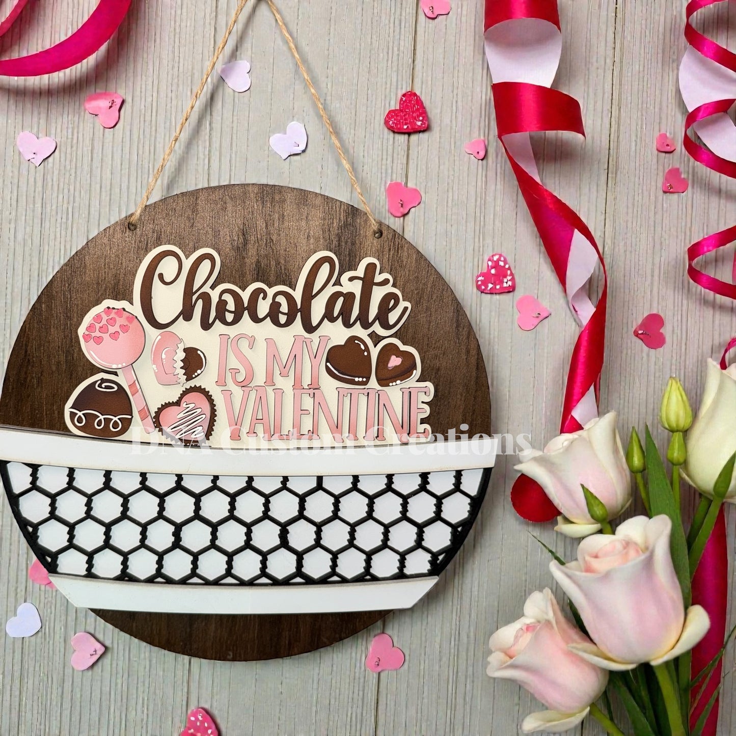 Valentine’s Day chocolate insert *Insert only *