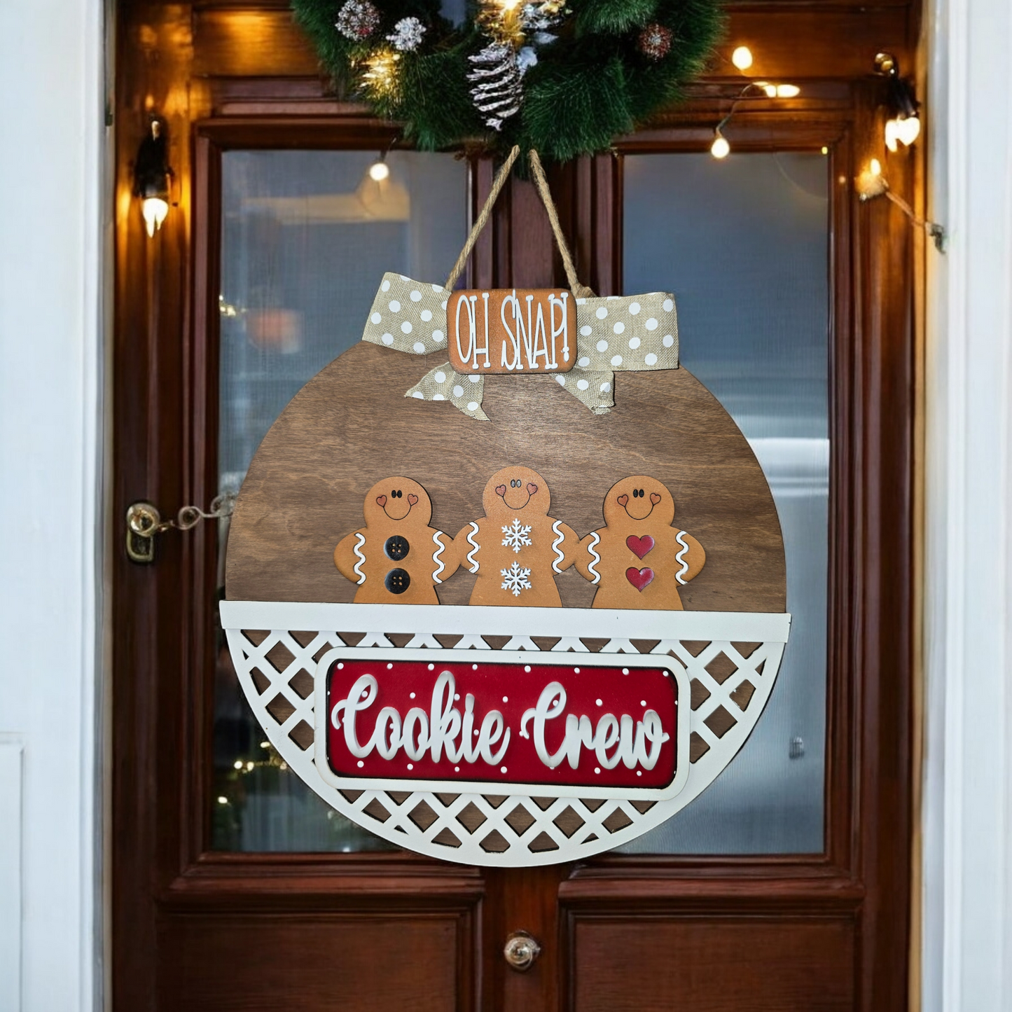 Cookie Crew Truck or Door Hanger Insert