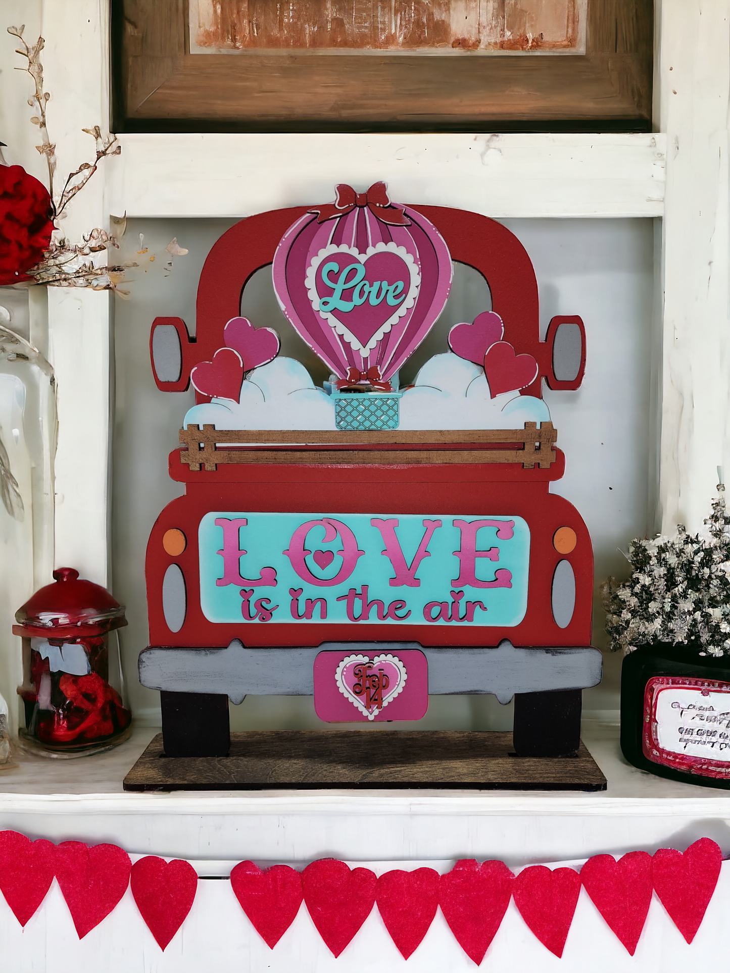 Valentines Day Love is in the Air truck add on