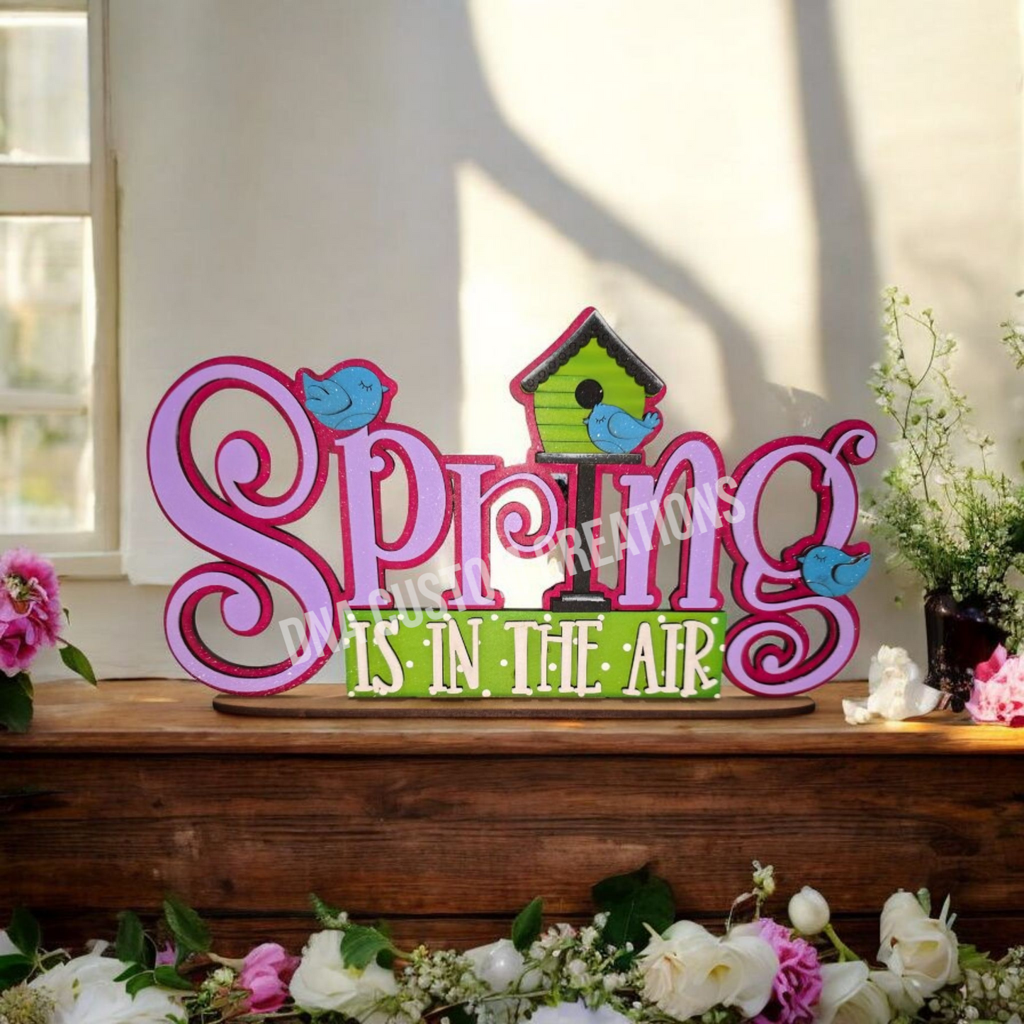 Spring is in the air shelf sitter