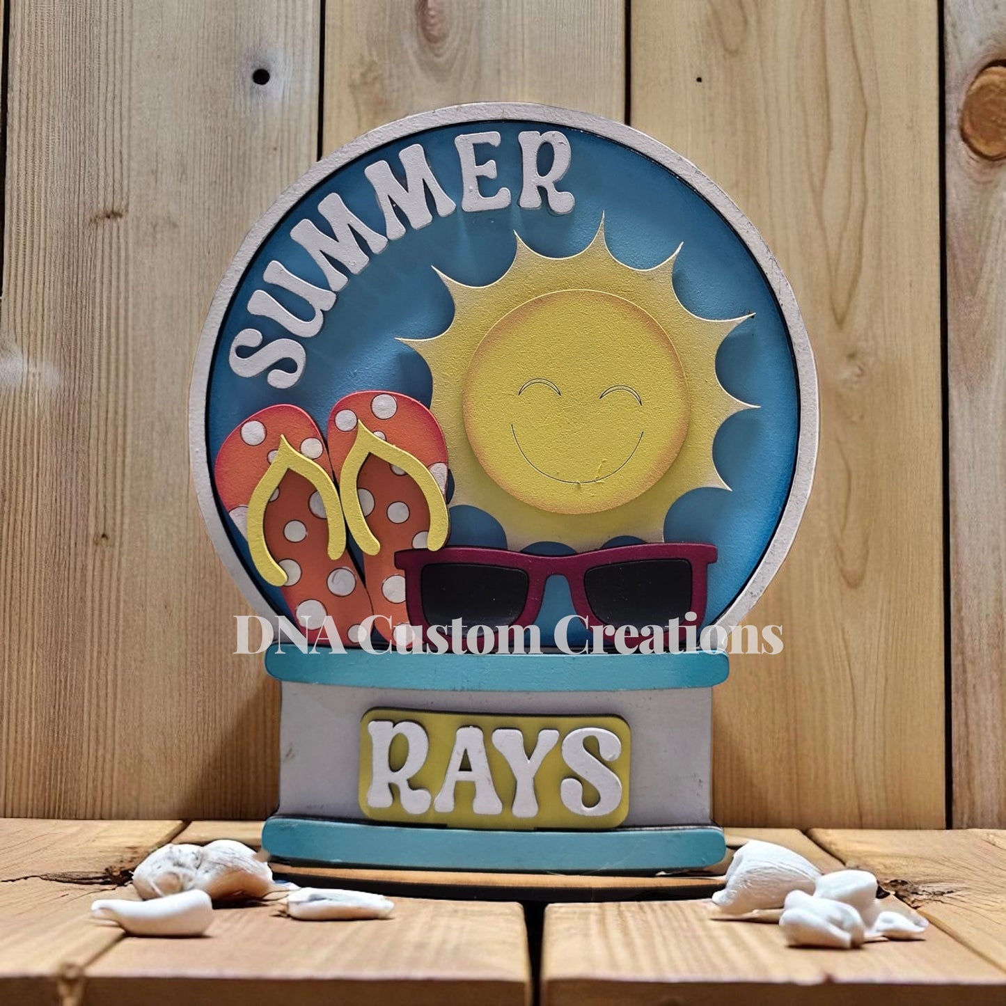Summer Rays Snow Globe add on