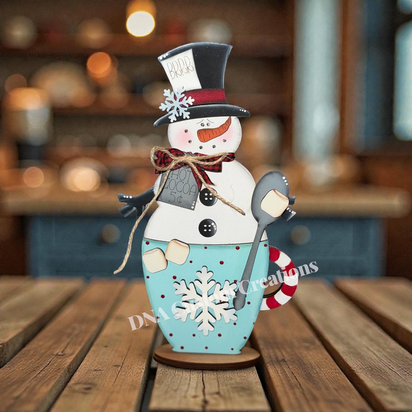 Winter Snowman Shelf Sitter