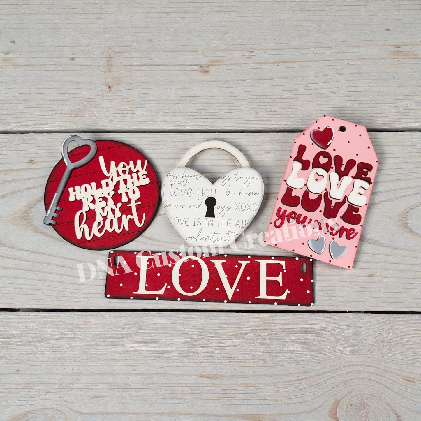 Valentines Day Key to my Heart Insert