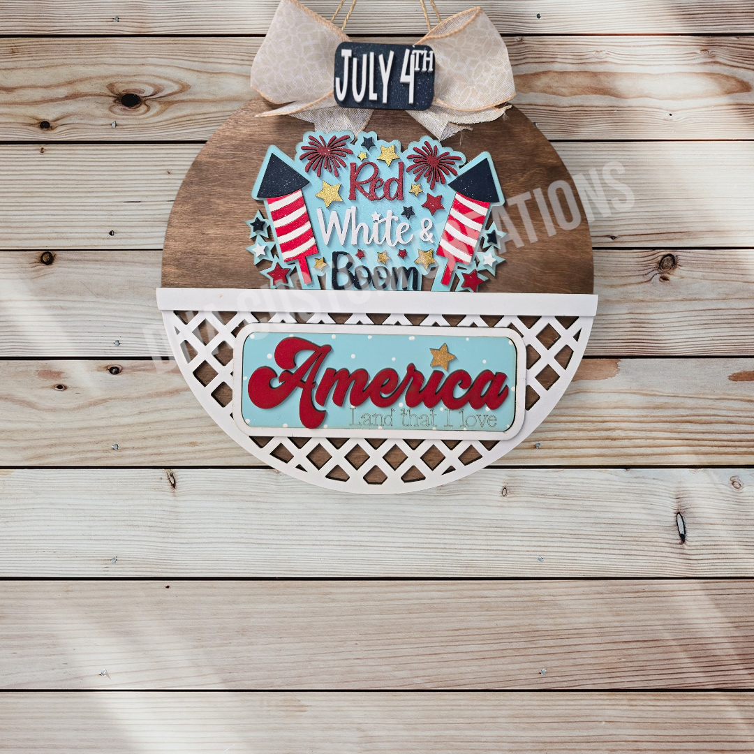 Fourth of July Insert only