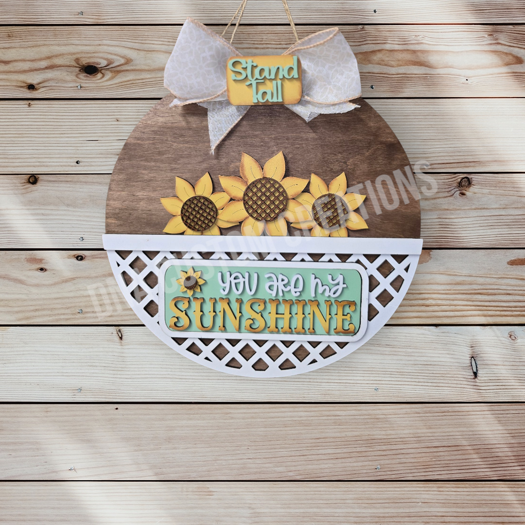 You are my sunshine Interchangeable insert