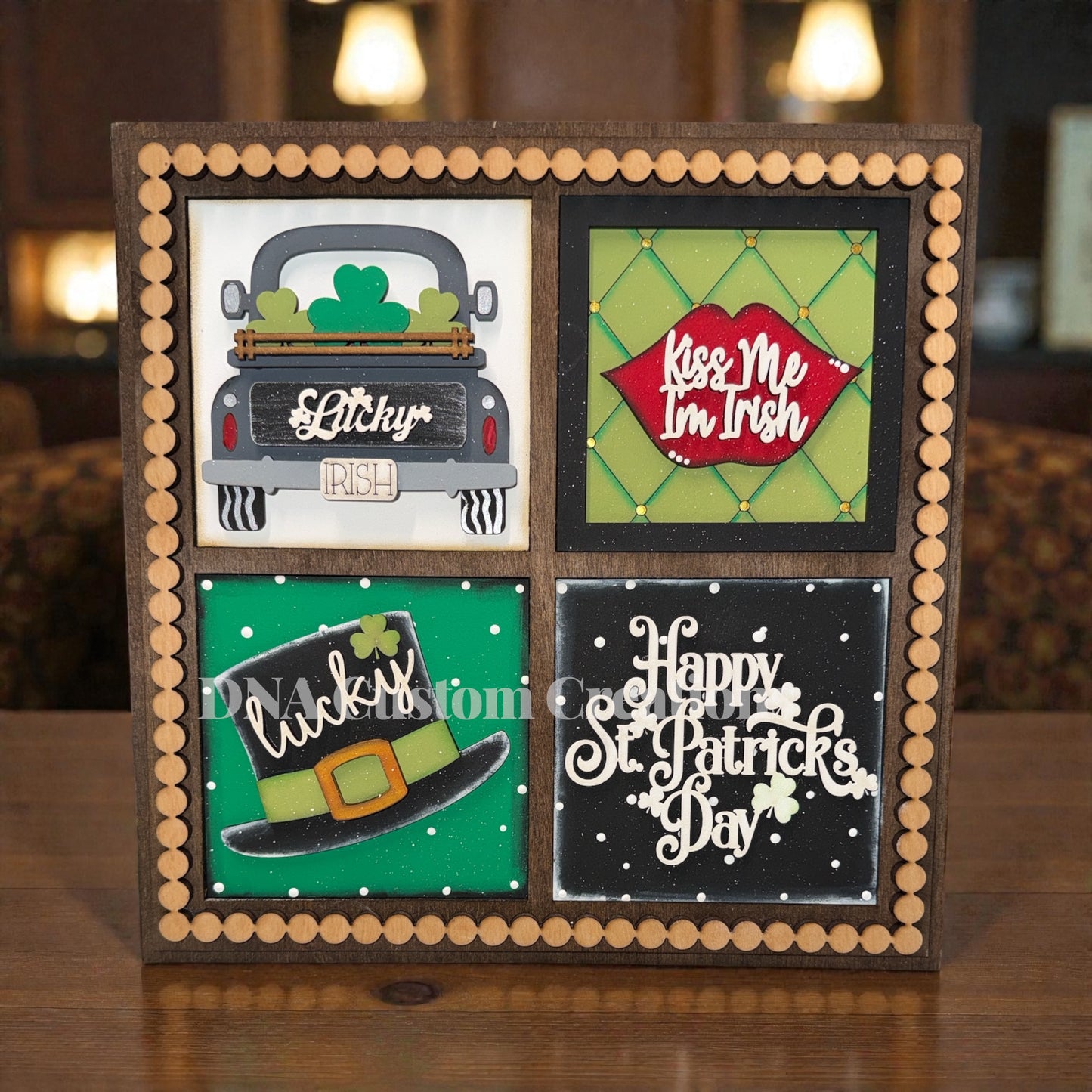 St. Patrick's Day Leaning inserts