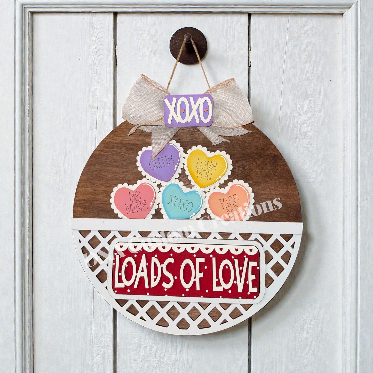 Valentines Day Hearts Insert *Insert Only*