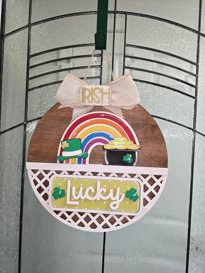 Lucky St. Patrick's day truck insert