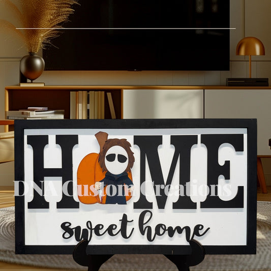 Halloween Interchangeable Home Sweet Home sign