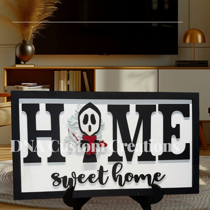 Halloween Interchangeable Home Sweet Home sign