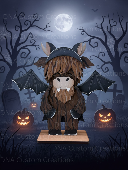 Halloween Batcow