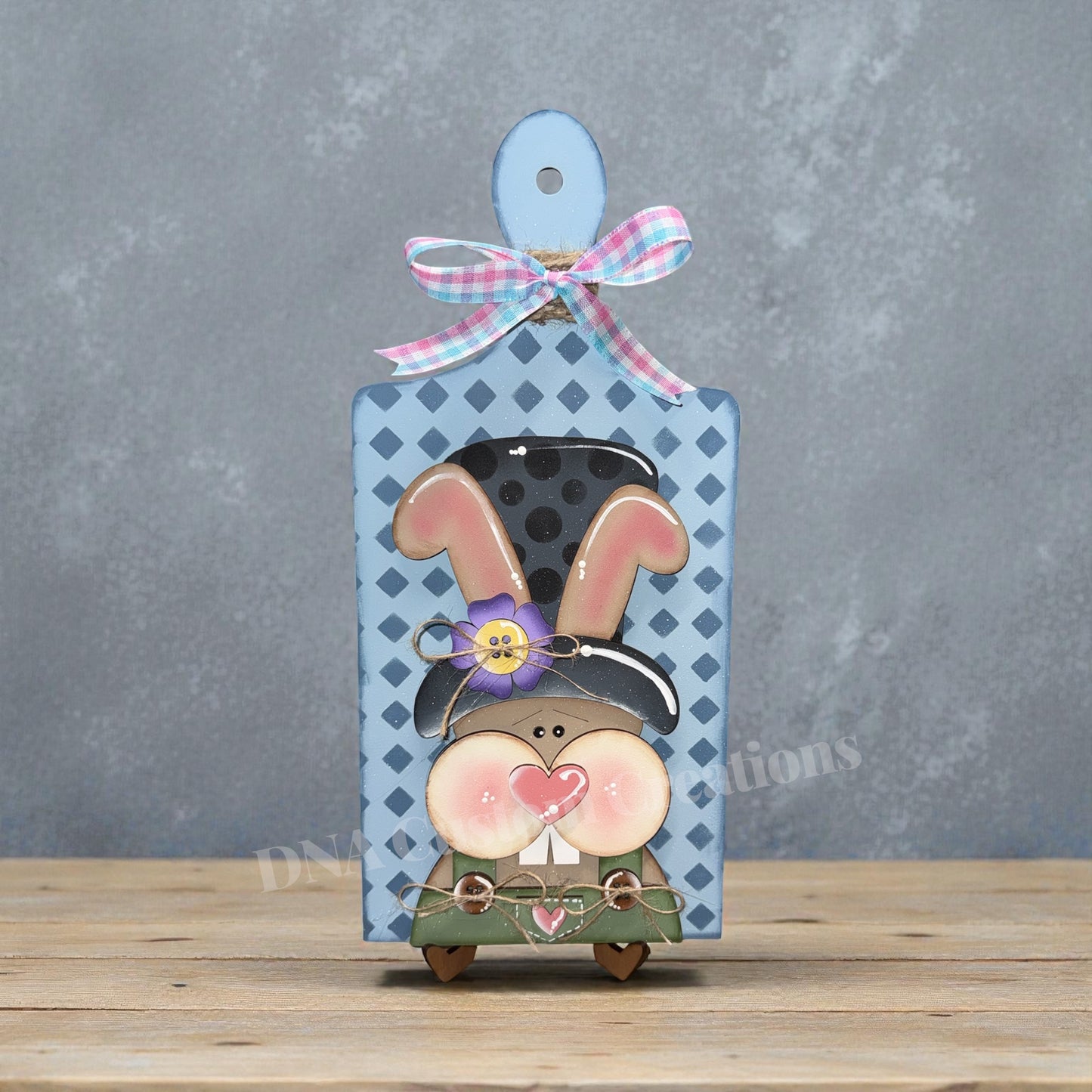 Buck Teeth Bunny Bread Board