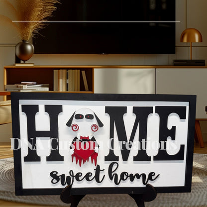 Halloween Interchangeable Home Sweet Home sign