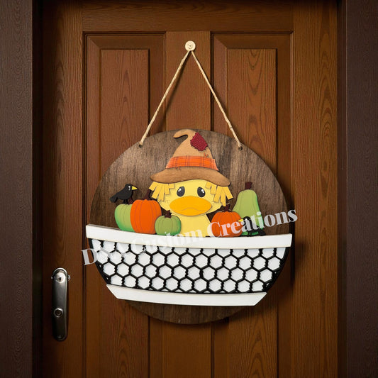 Fall Duck basket insert *Insert only*