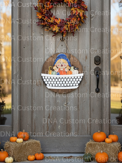 Girl Scarecrow Insert
