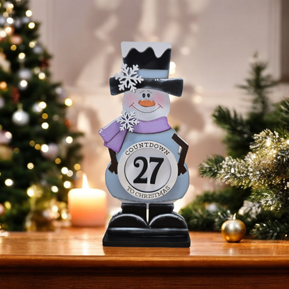 Countdown to Christmas snowman