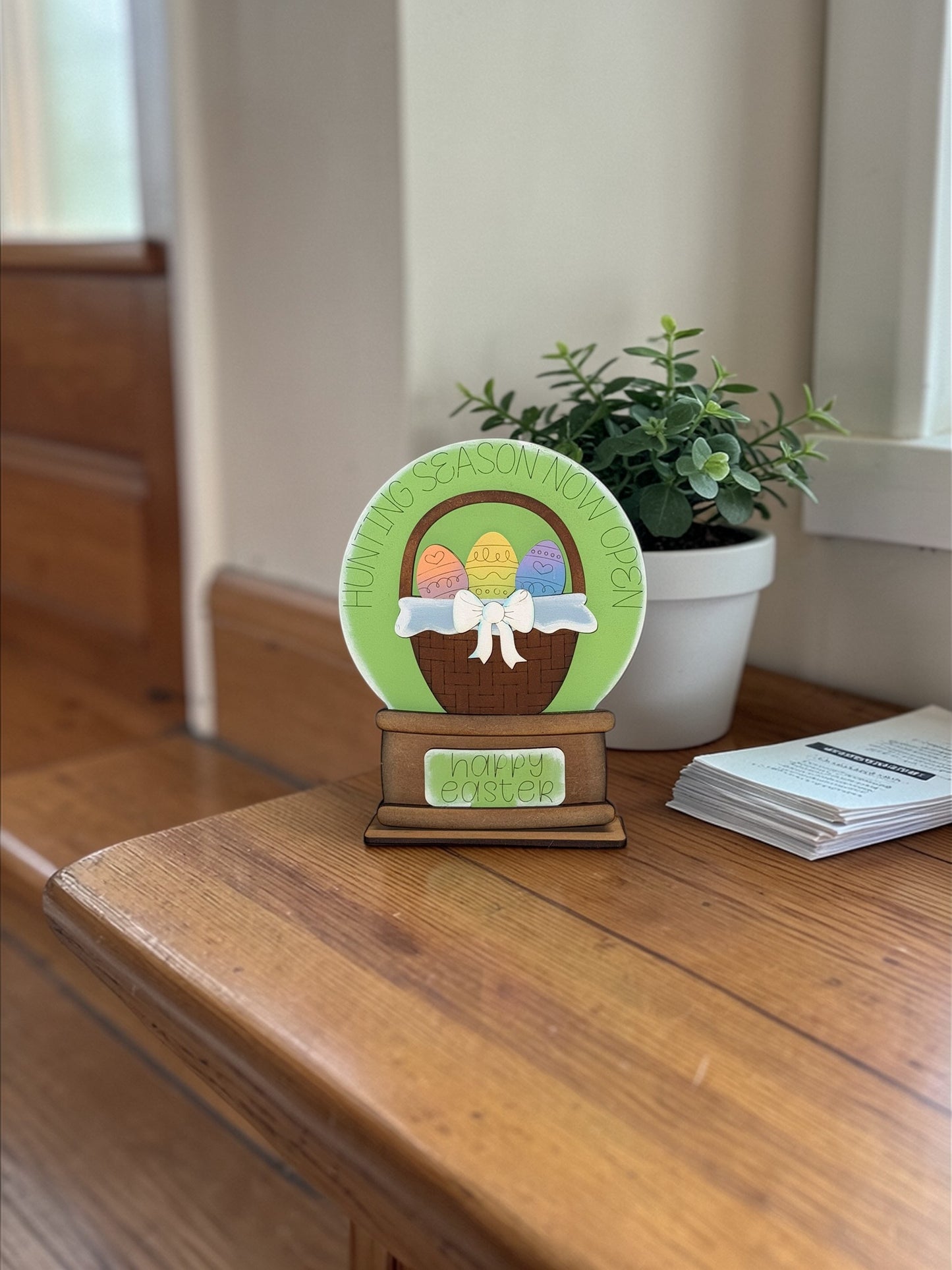 Hunting Season Snow Globe add on