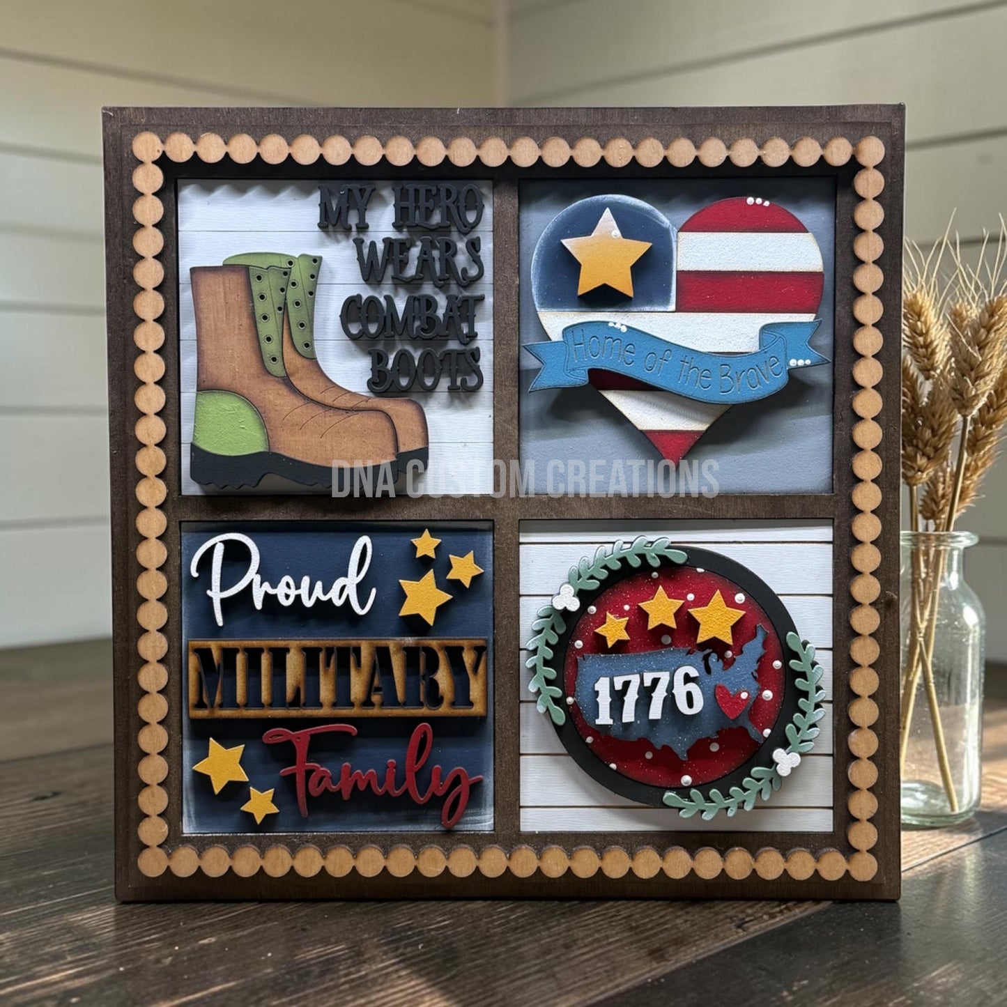 Military Interchangeable Tiles