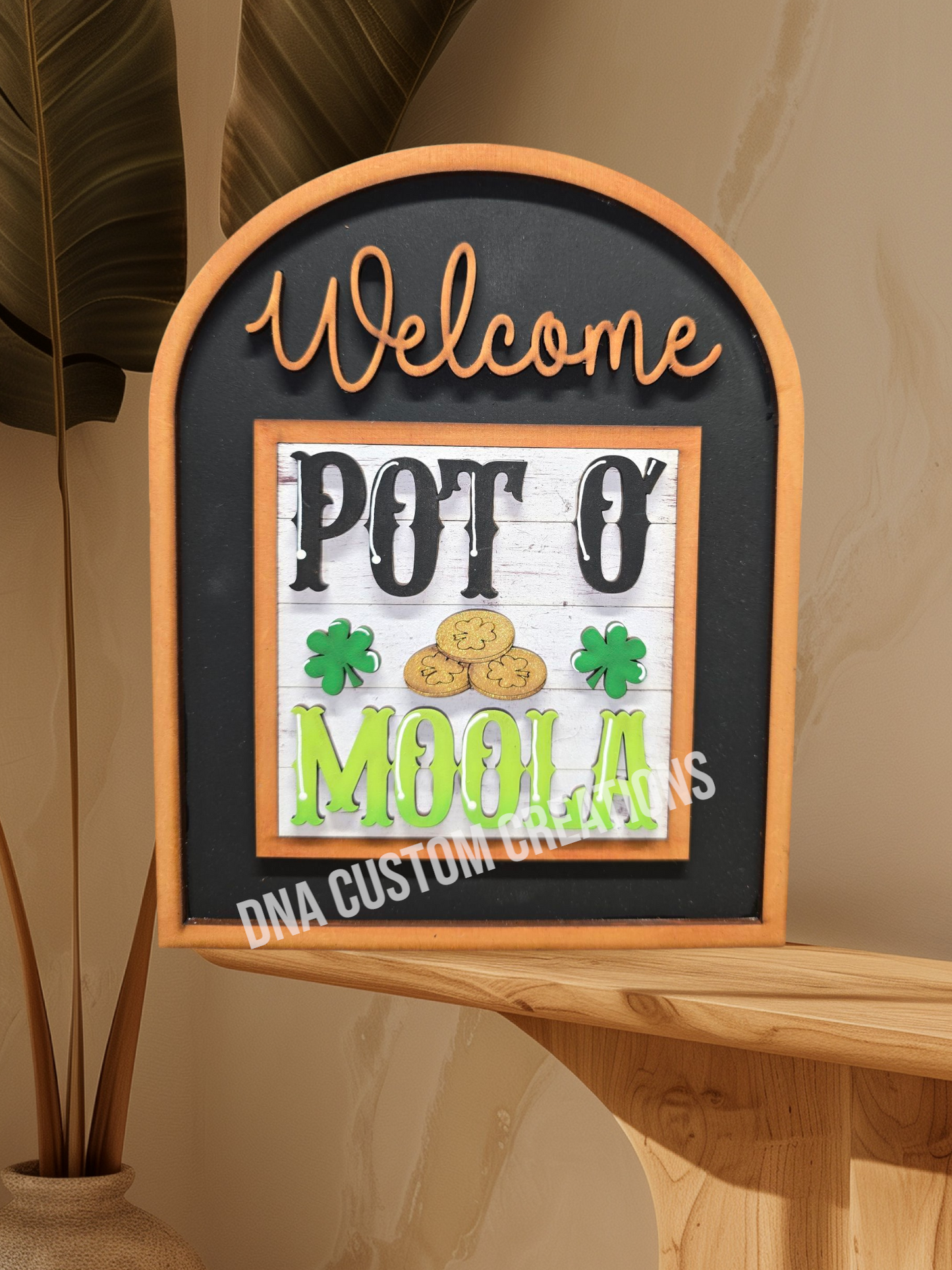 Fluffy Cow St. Patrick's Day Full size tiles