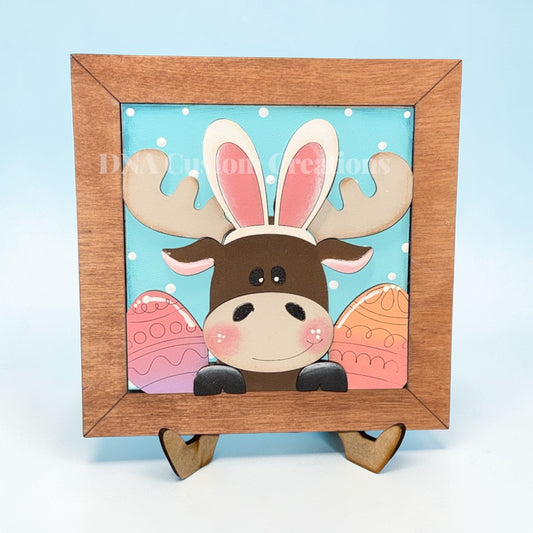 Easter Moose Full size tile