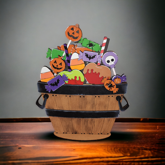 Halloween candy Interchangeable basket insert