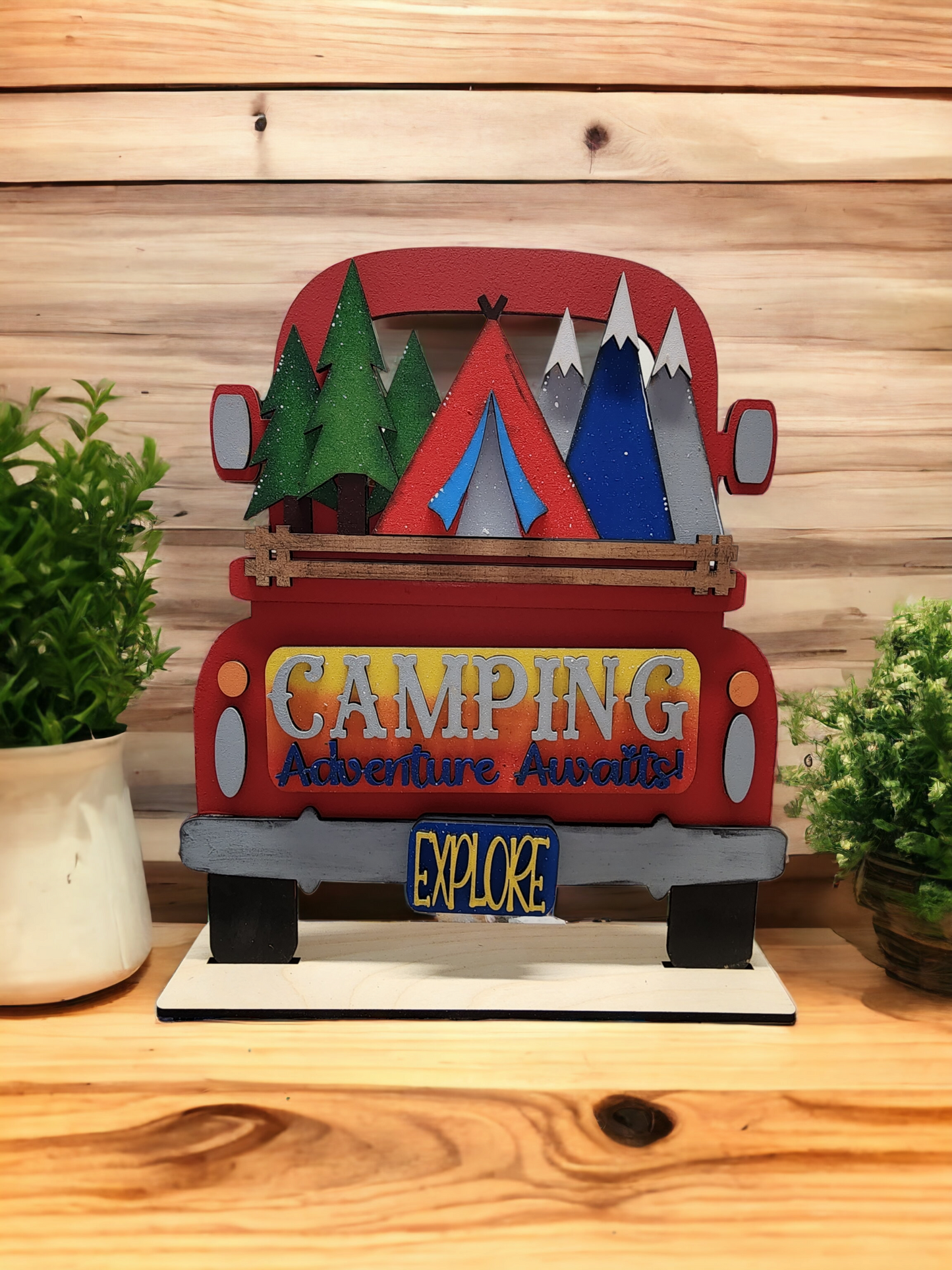 Camping Interchangeable truck add on