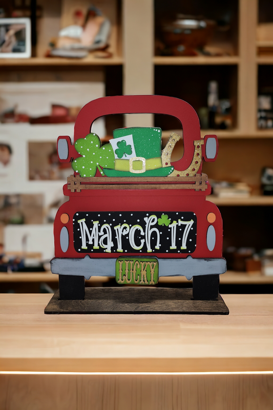 St. Patrick's Day truck insert