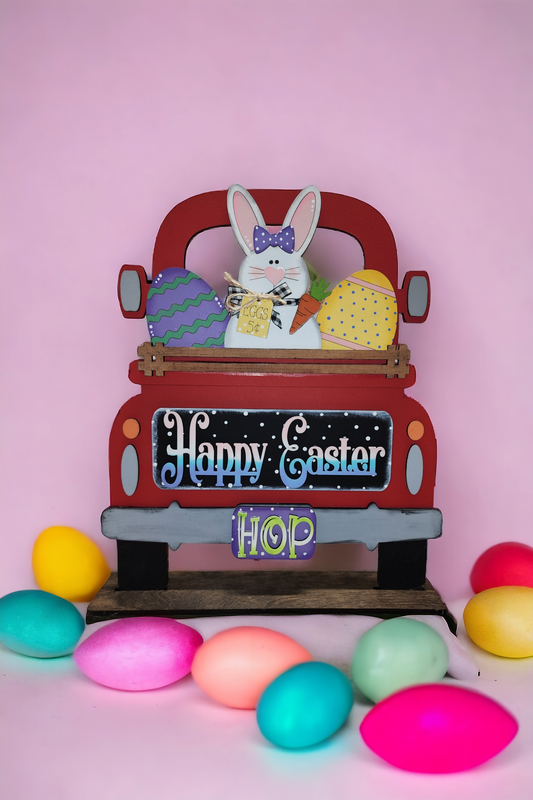 Hello Easter truck insert