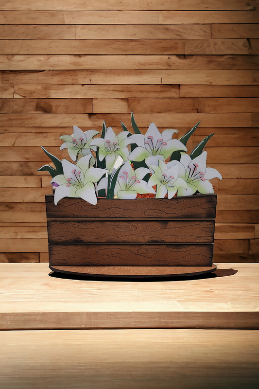 Lilies for basket