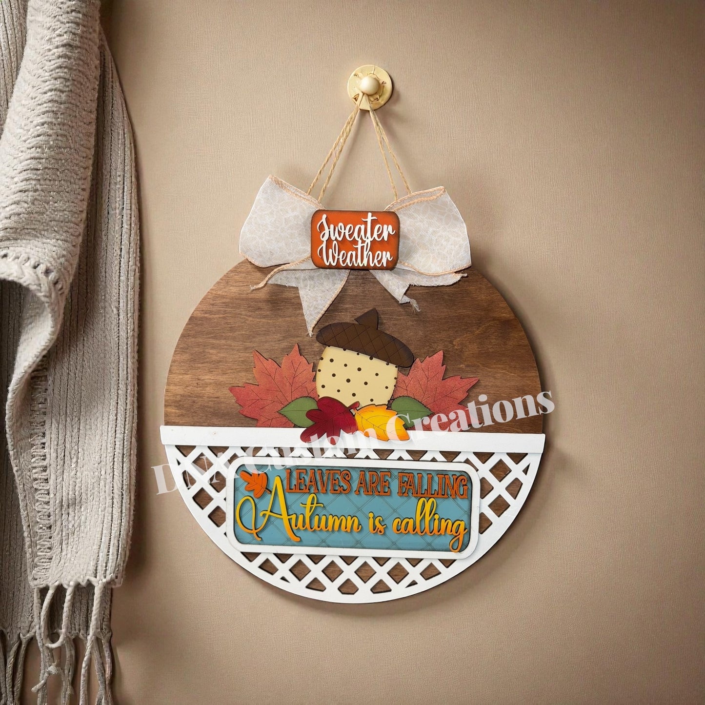 Autumn Leaves truck insert