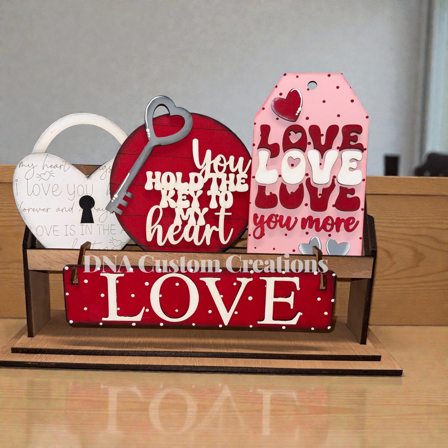 Valentines Day Key to my Heart Insert