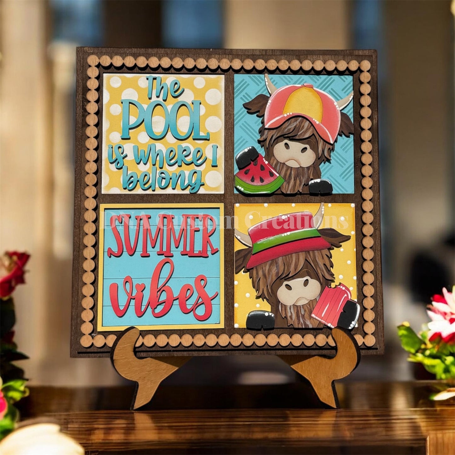 Summer cow fill size tiles