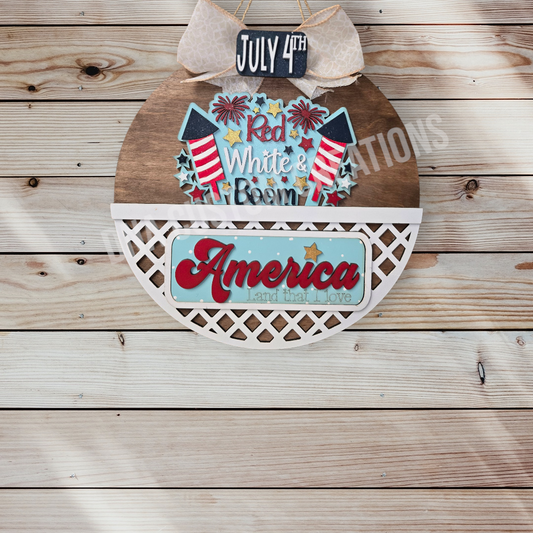 Fourth of July Insert only