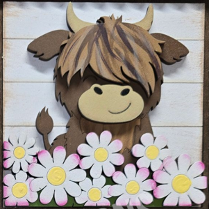 Fluffy Cow spring tiles