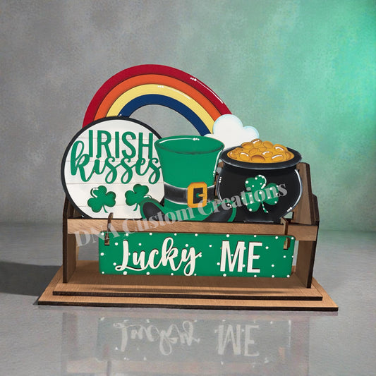 St. Patrick's day bench insert