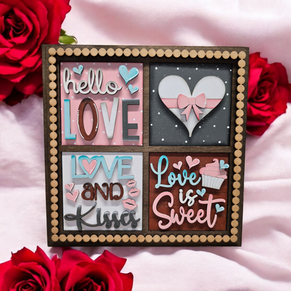 Whimsical Valentines Day Tiles